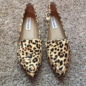 Steve Madden Cheetah Print Loafer Flat